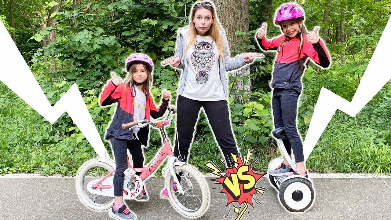 🚴 Bicicleta vs Hoverboard | TEO e TRISTA 😭
