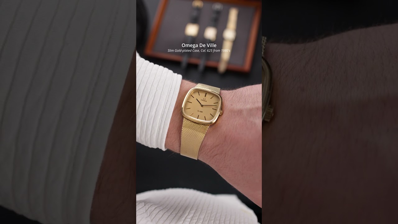 5 vintage gold watch collection &mdash; timeless classics with real shine. #vintagewatches