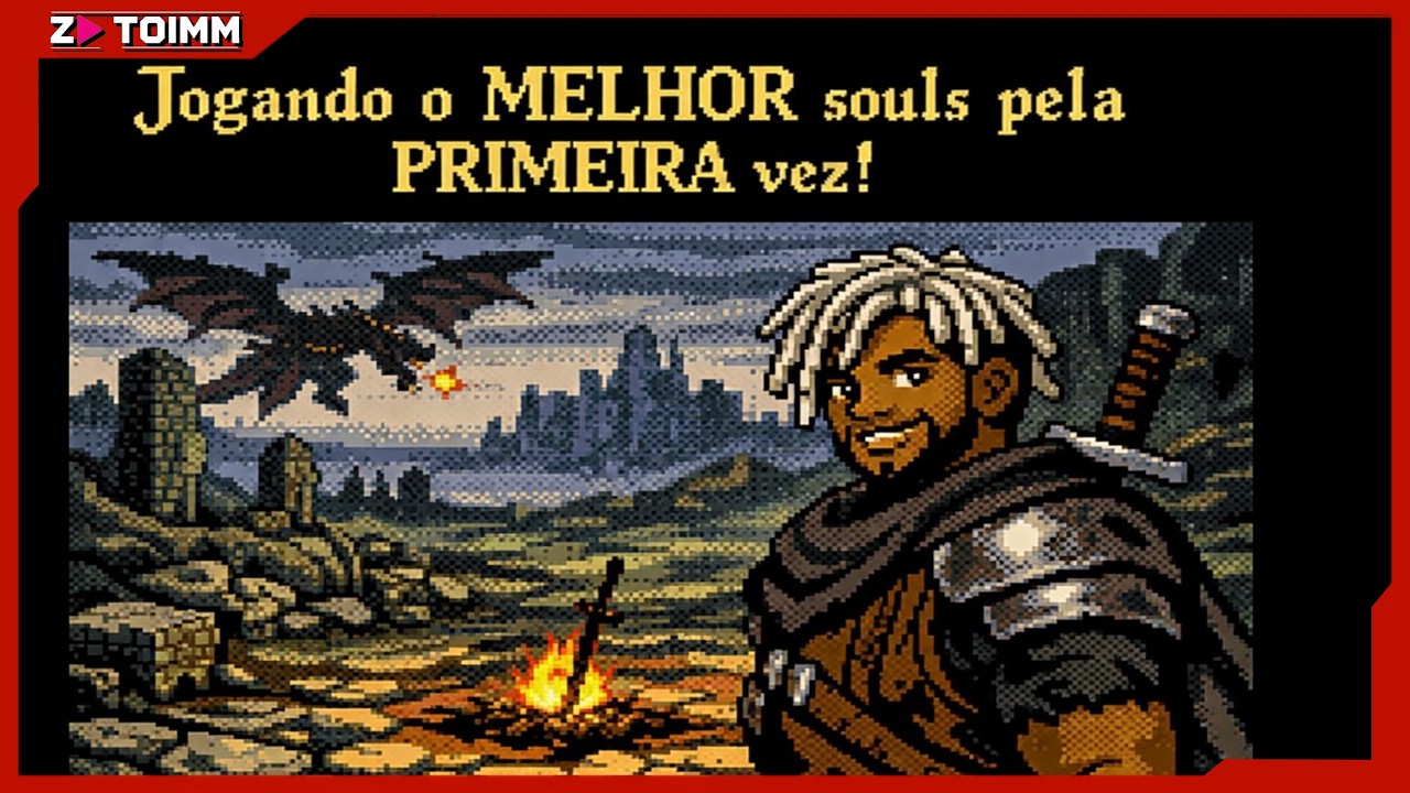 Maratona SOULSLIKE: Dark souls 2 pela PRIMEIRA vez!