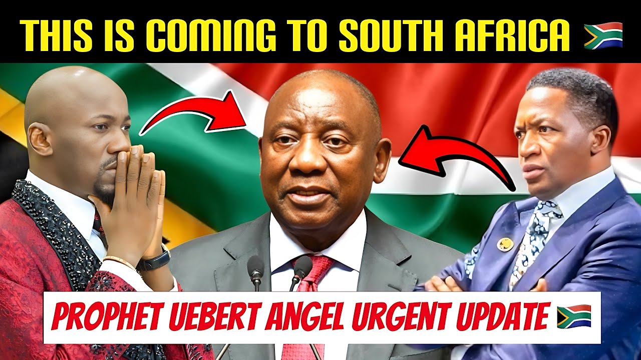 BREAKING‼️Urgent Prophecies To South Africa🇿🇦Prophet Uebert Angel Update😱Apostle Suleman Prophecy🇿🇦😳