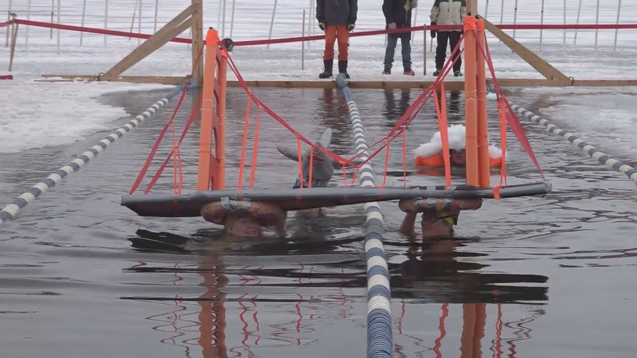 Lake Memphremagog sees worldwide travelers for the 10th Winter Swimming Festival