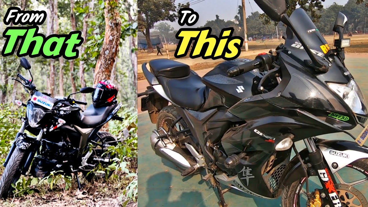 Gixxer থেকে SF  কিভাবে করবেন | কত টাকা খরচ | Gixxer Monotone to SF | Vromonik