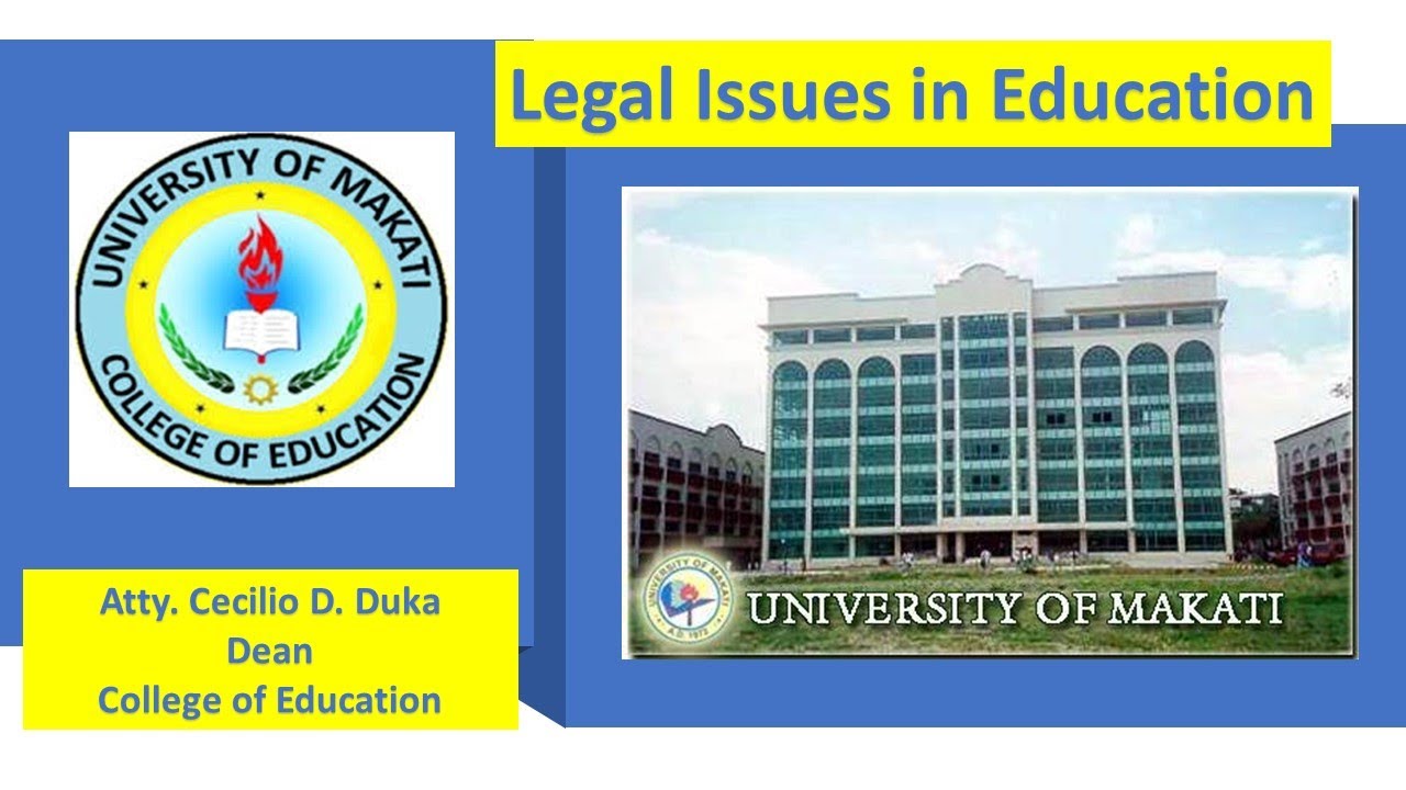 Legal Issues in Education