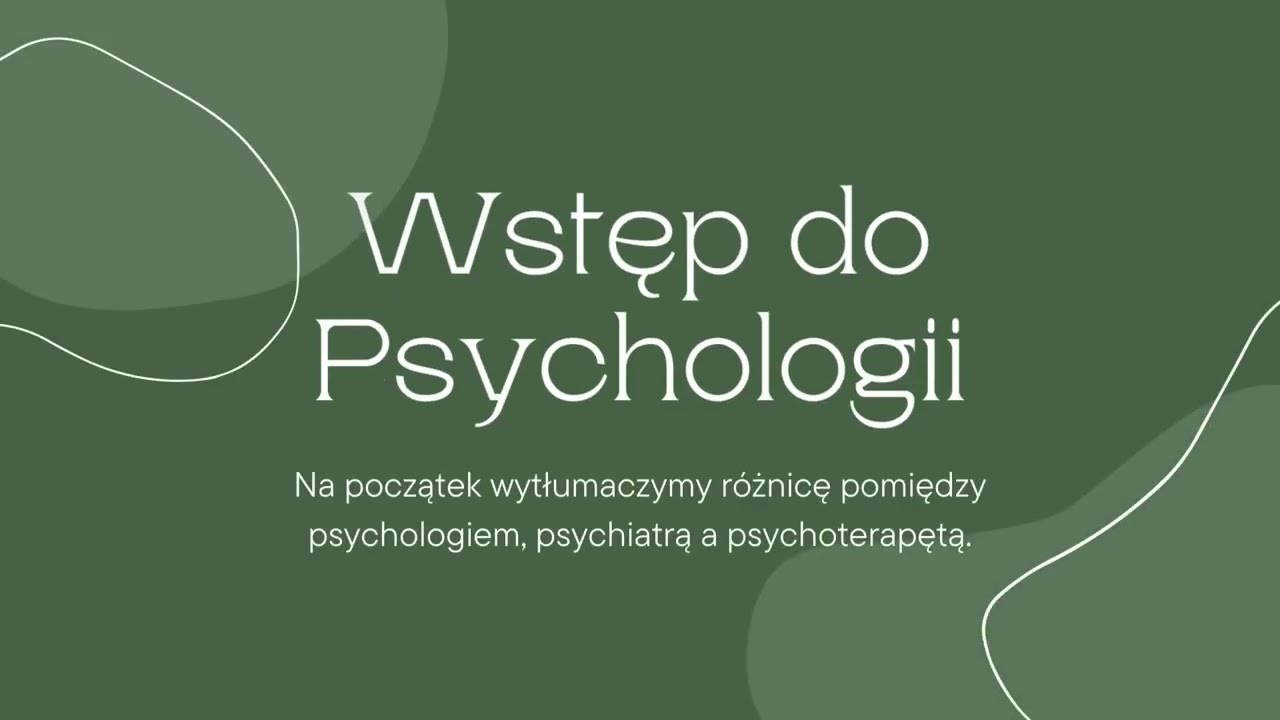 Wstęp do Psychologii