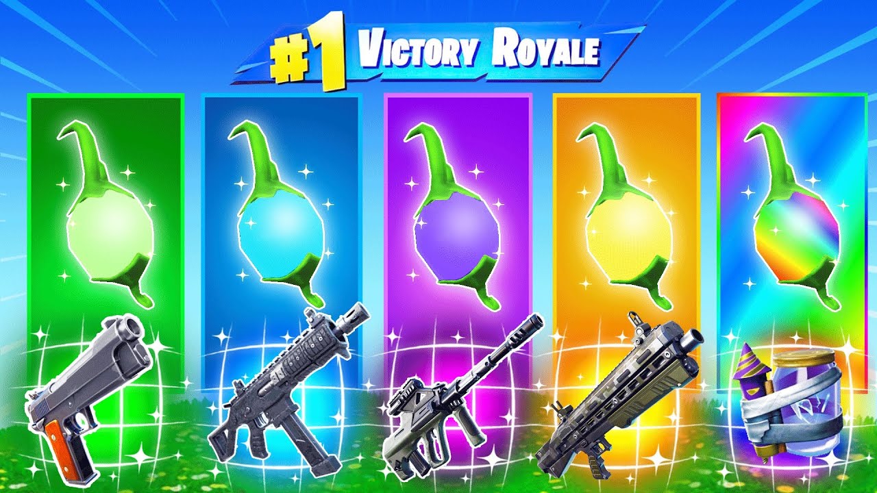 The *RANDOM* REALITY FRUIT Challenge in Fortnite!