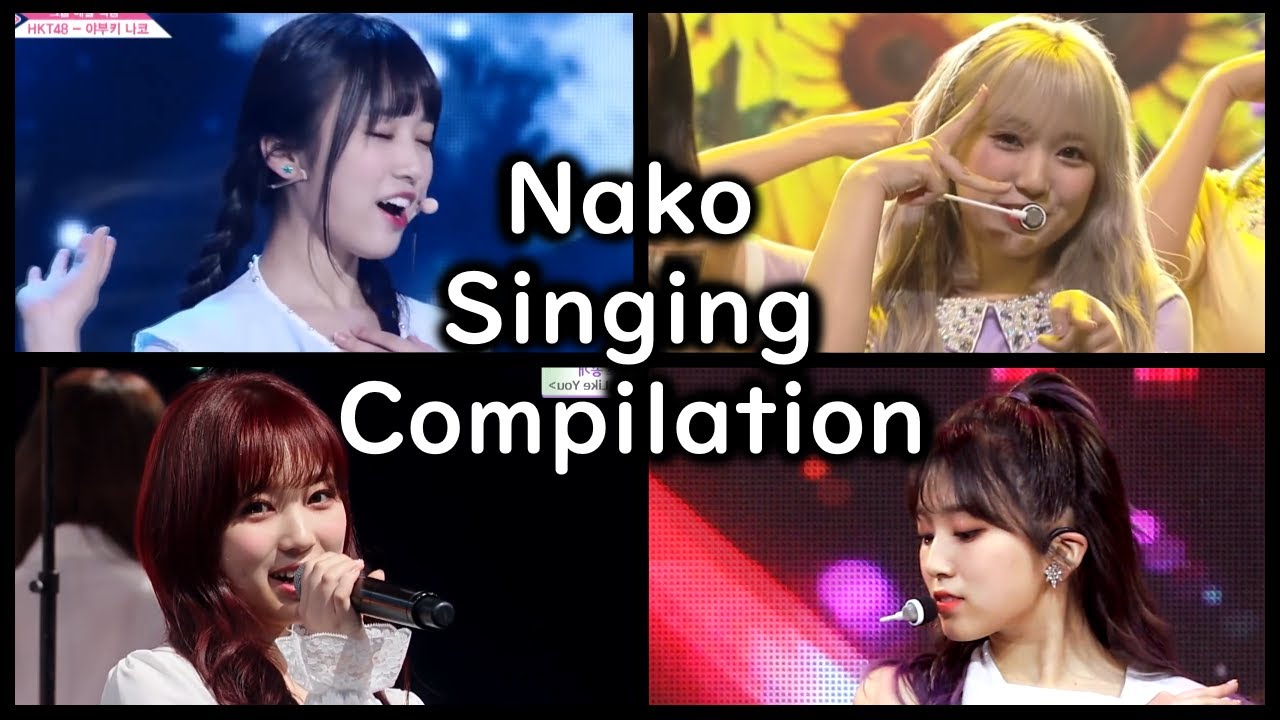 IZ*ONE - Yabuki Nako Singing Compilation [Predebut - Fiesta] 야부키나코
