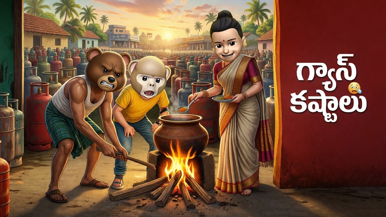 Middle Class Madhu Funmoji || గ్యాస్ కష్టాలు || LPG Cylinder Crisis || Filmymoji Telugu Trending