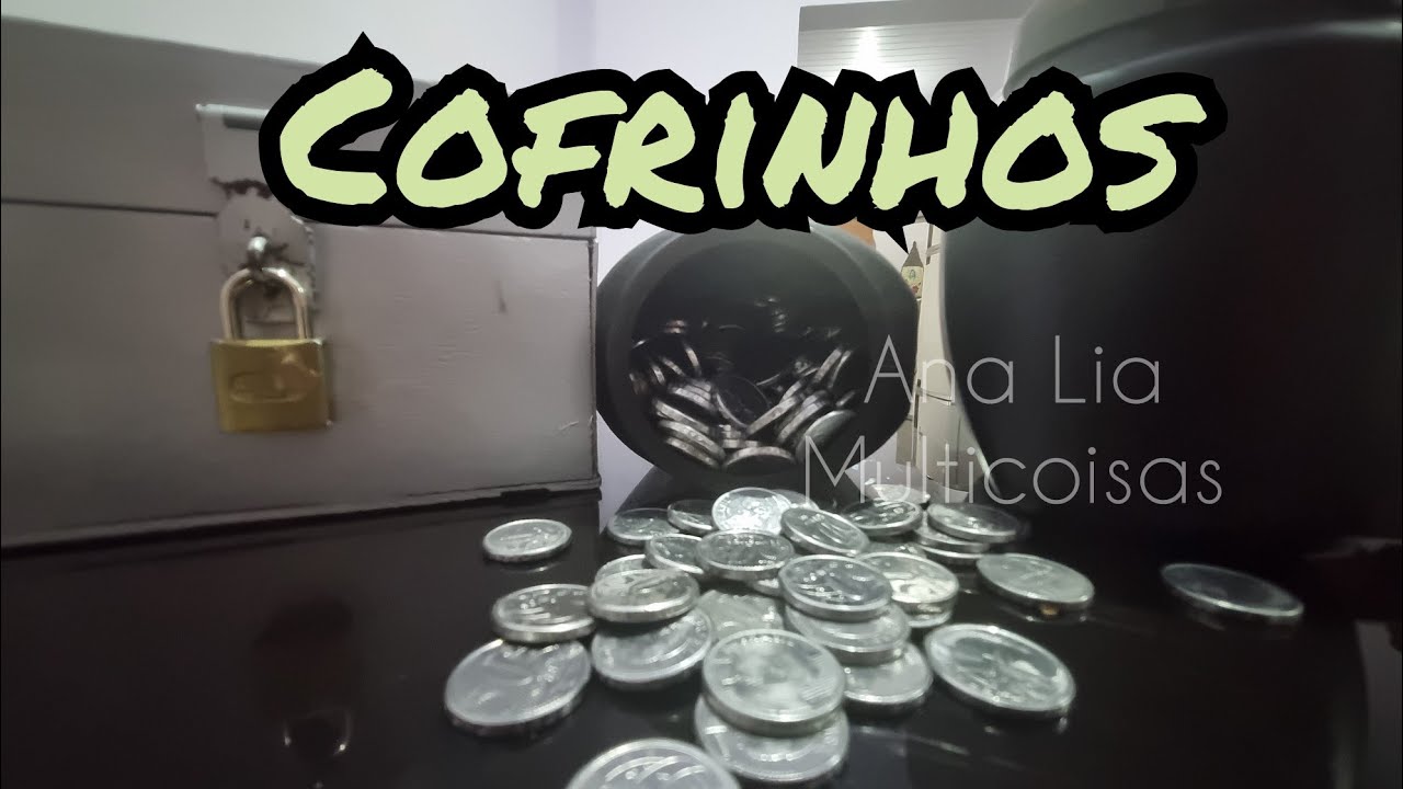 Dinheiro nos cofrinhos