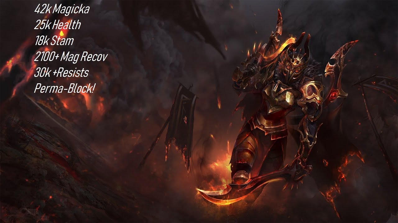 Magicka Dragonknight PvP Build 