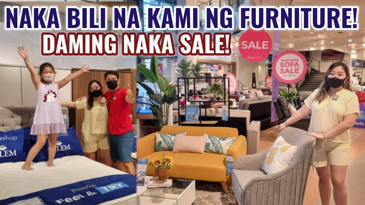 PURO NAKA SALE NA! FURNITURE SHOPPING NA PURO DISCOUNTED (Tour & Price Update by Mommy O)