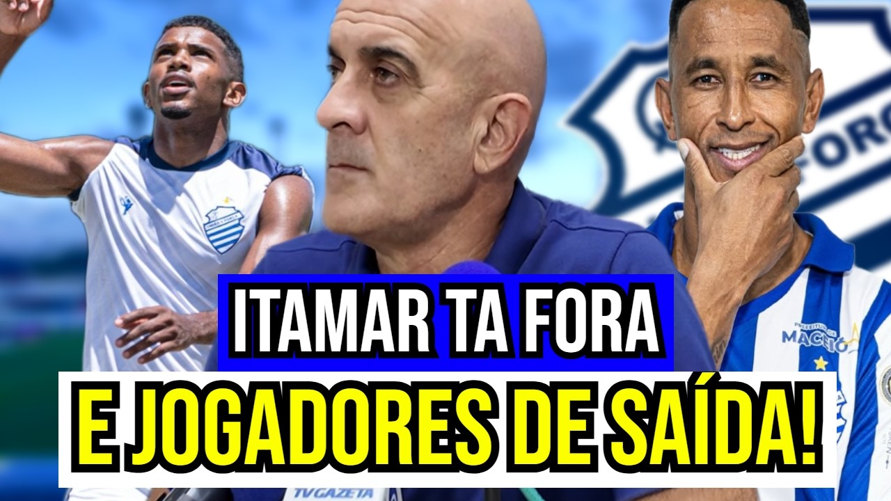 ITAMAR SCHULLE TA FORA E JOGADORES DE SAÍDA! JÁ COMEÇOU A REFORMULAÇÃO DO CSA!