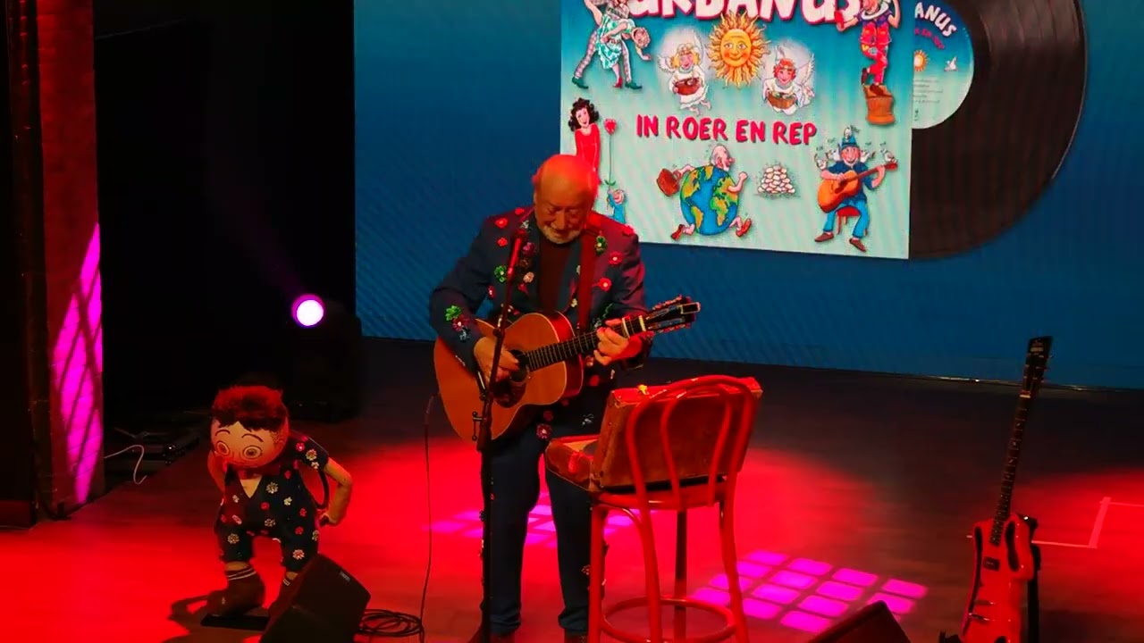 Urbanus met Gladiolen