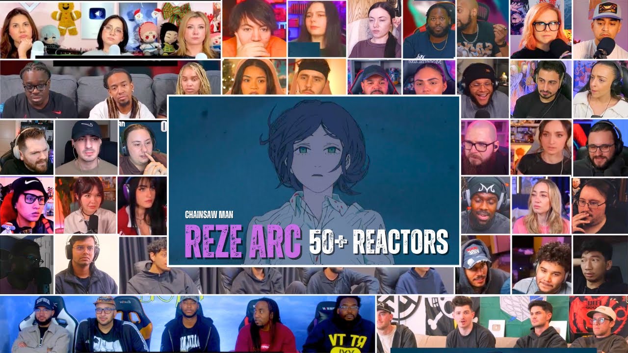 🔥 [50+ Reactors] Chainsaw Man – The Movie: Reze Arc 🎬💥 | MEGA Reaction Mashup [4K] 😱⚡