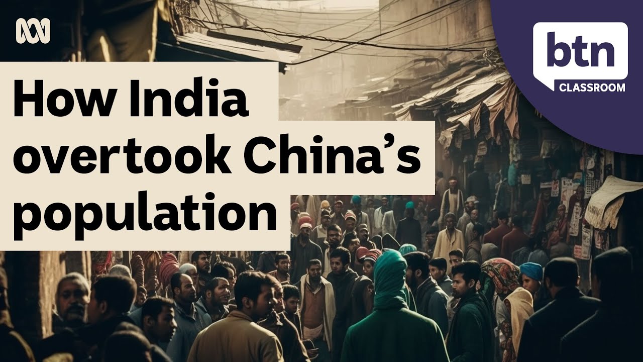 India is now the country with the largest population - Behind the News