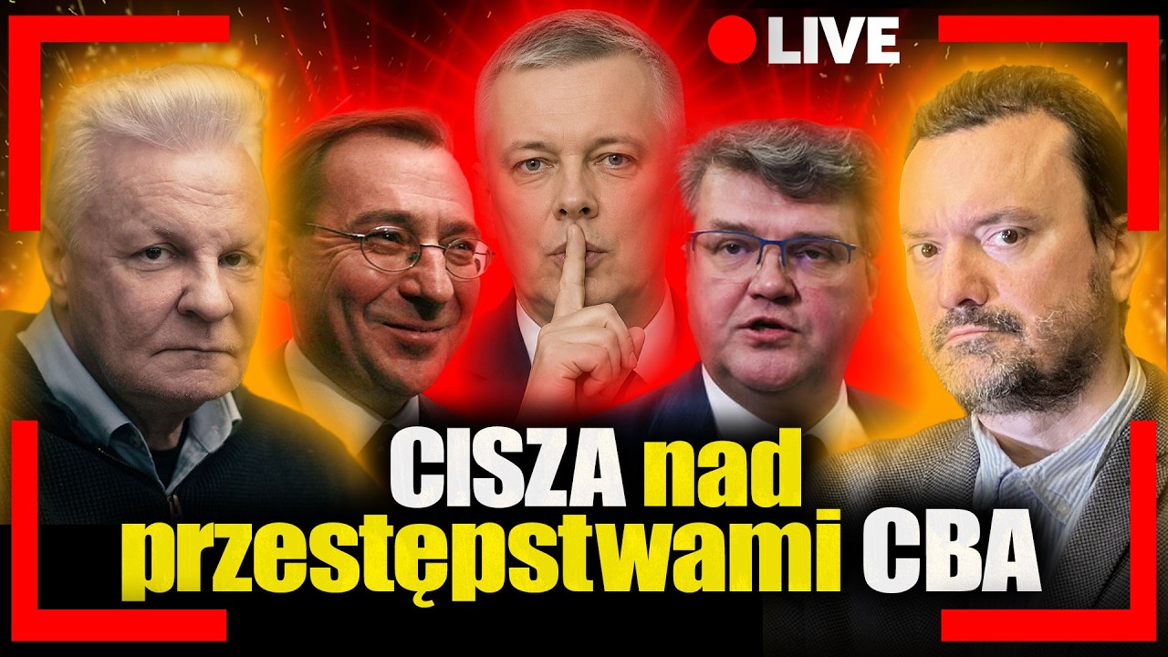 [LIVE] Bez litości! CISZA nad przestępstwami CBA. Jan Piński i Tomasz Szwejgiert na żywo