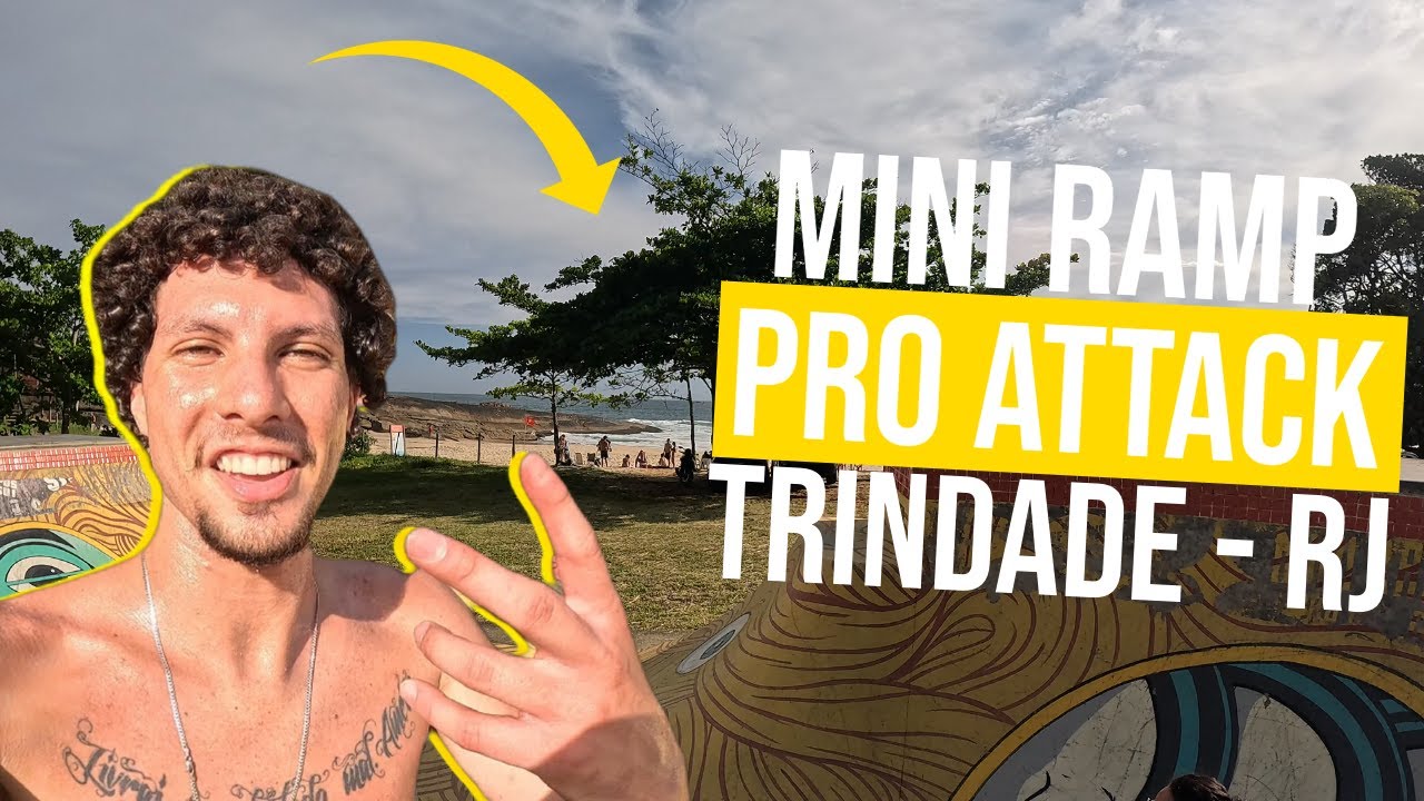 SKATE NA PRAIA? CONHECENDO A MINI RAMP DE TRINDADE - RJ