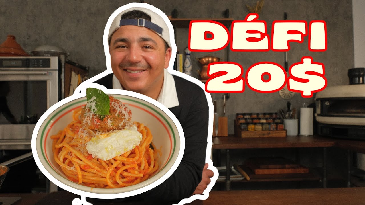 SPAGHETTI MEATBALLS | DÉFI 20$ | AMINE LAABI | JUST ANOTHER COOK