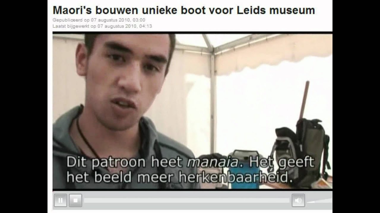 Maori's in Leiden - Leidsch Dagblad.wmv