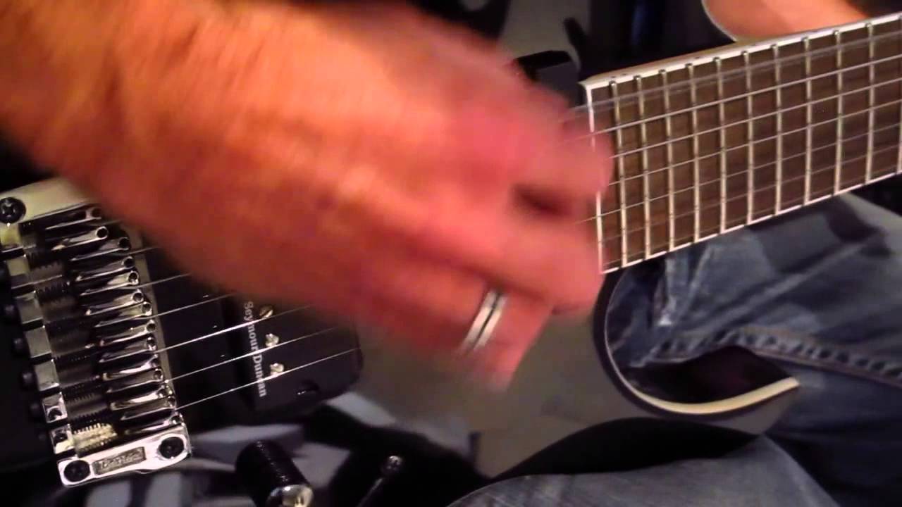 Ibanez RGIR27FE with Seymour Duncan Pegasus-Metal test by CheckedOUT-
