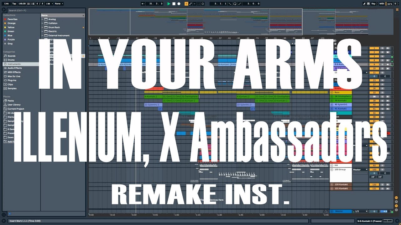 ILLENIUM, X Ambassadors - In Your Arms Full Remake Instrumental