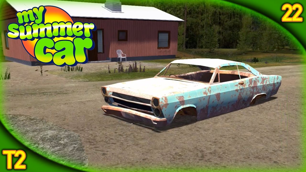 MY SUMMER CAR T2#22 | COCHES DE DESGUACE | Gameplay Español