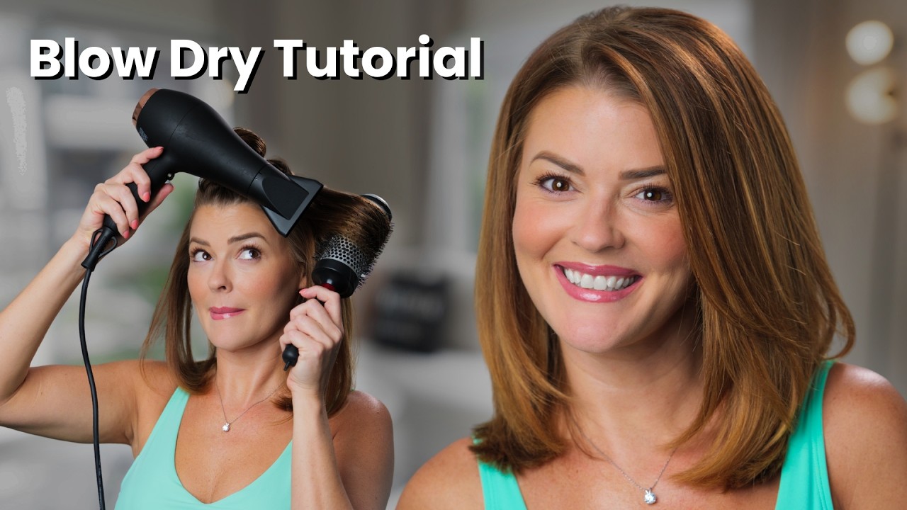 How To Blow Dry Your FINE Hair. The PERFECT Blowout