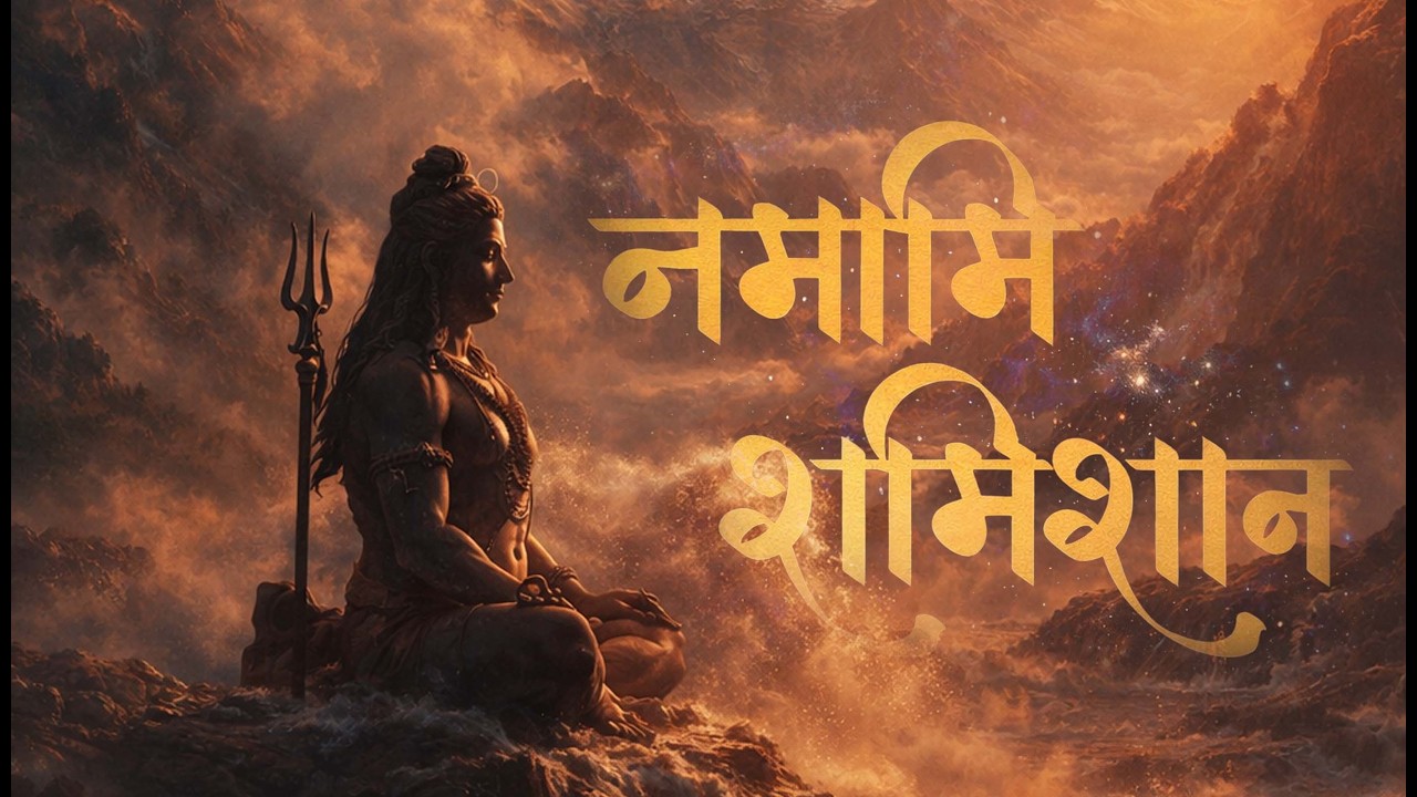नमामि शमीशान निर्वाण रूपम् 🔱 रुद्राष्टकम शिव स्तोत्र | Om Namah Shivaya Powerful Shiva Meditation