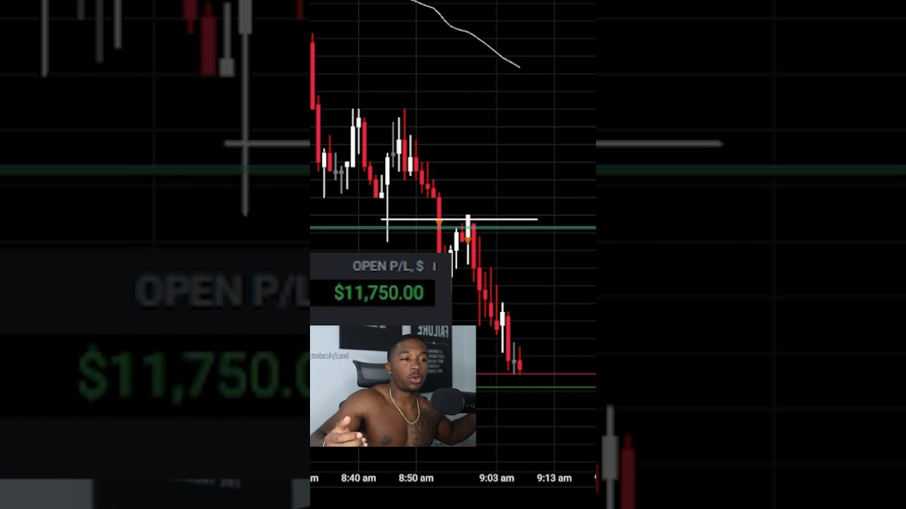 I just made a quick $13,000 today day trading ES futures contracts 🔥💰