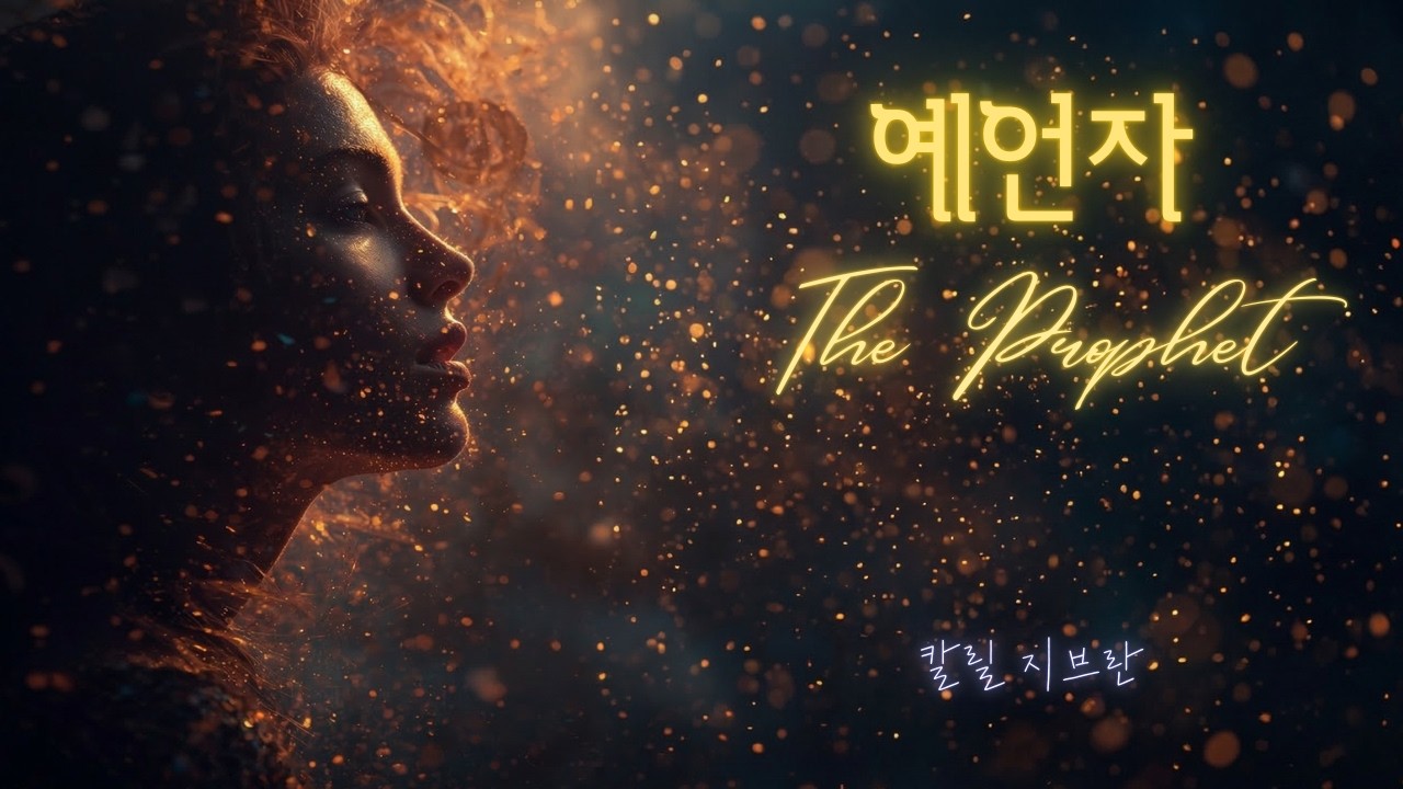 칼릴 지브란 《예언자》 전반부 | 사랑과 삶에 대한 이야기 | 명작 낭독