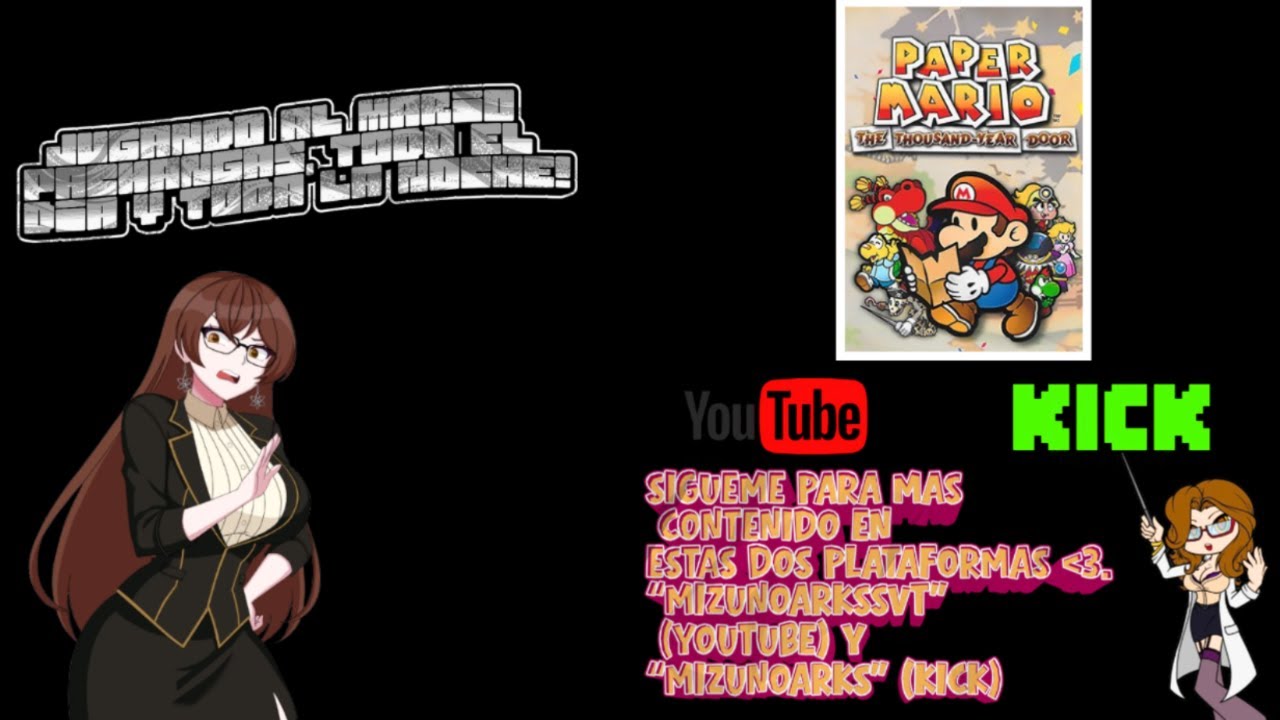 [PaperMario] Vtuber intenta representar Latam, 1 estrella a la vez #Vtuber #VtuberES