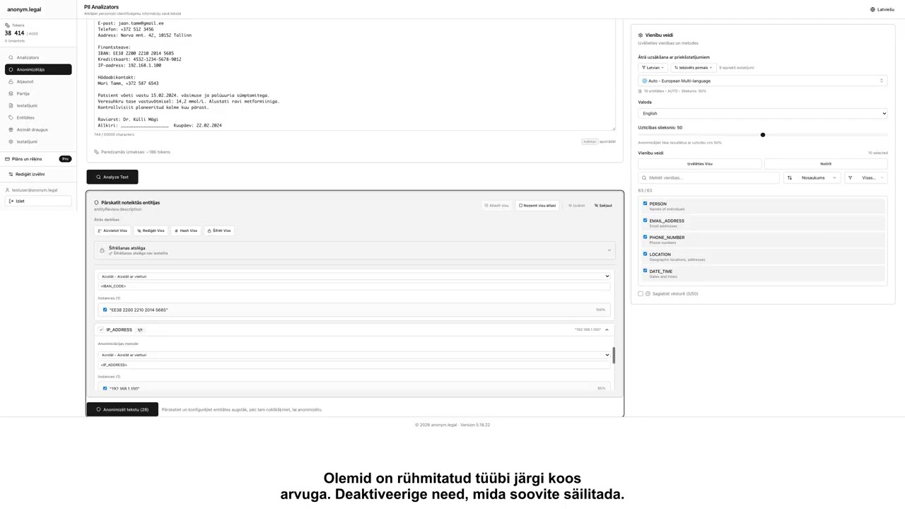 Kuidas anonümiseerida isikuandmeid tekstis, failides ja dokumentides — 285+ tüüpi | anonym.legal ...