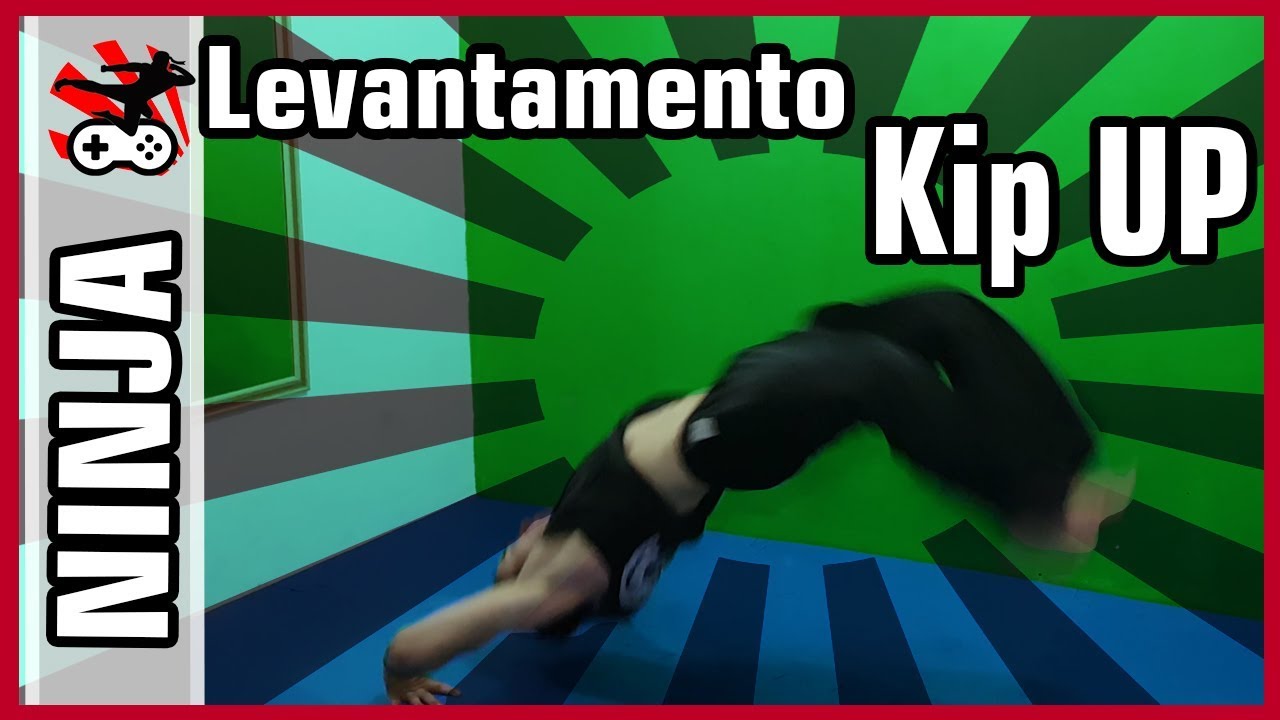 Kip Up Keep Up Levantamento Ninja cama de mola gato Tutorial Como fazer Artes Marciais