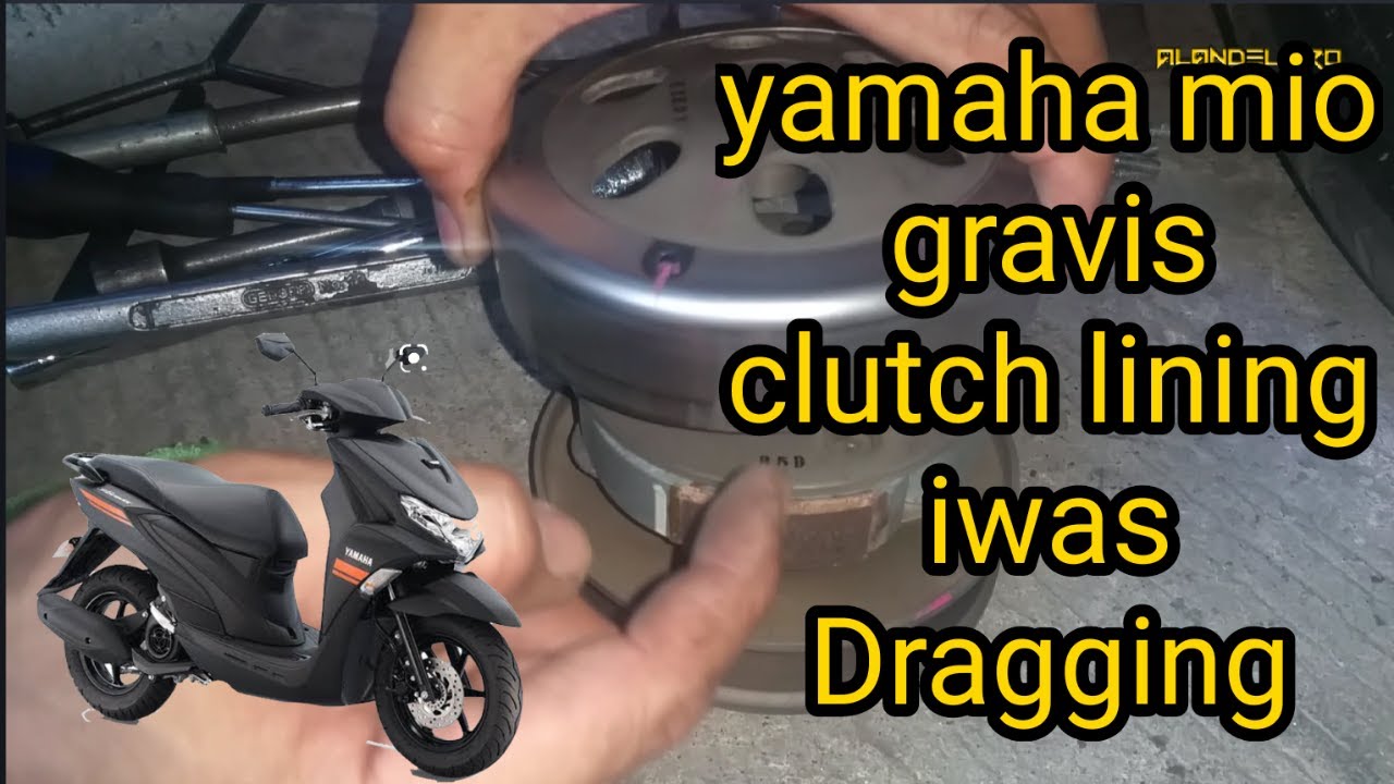 YAMAHA GRAVIS CLUTCH LINING PROBLE