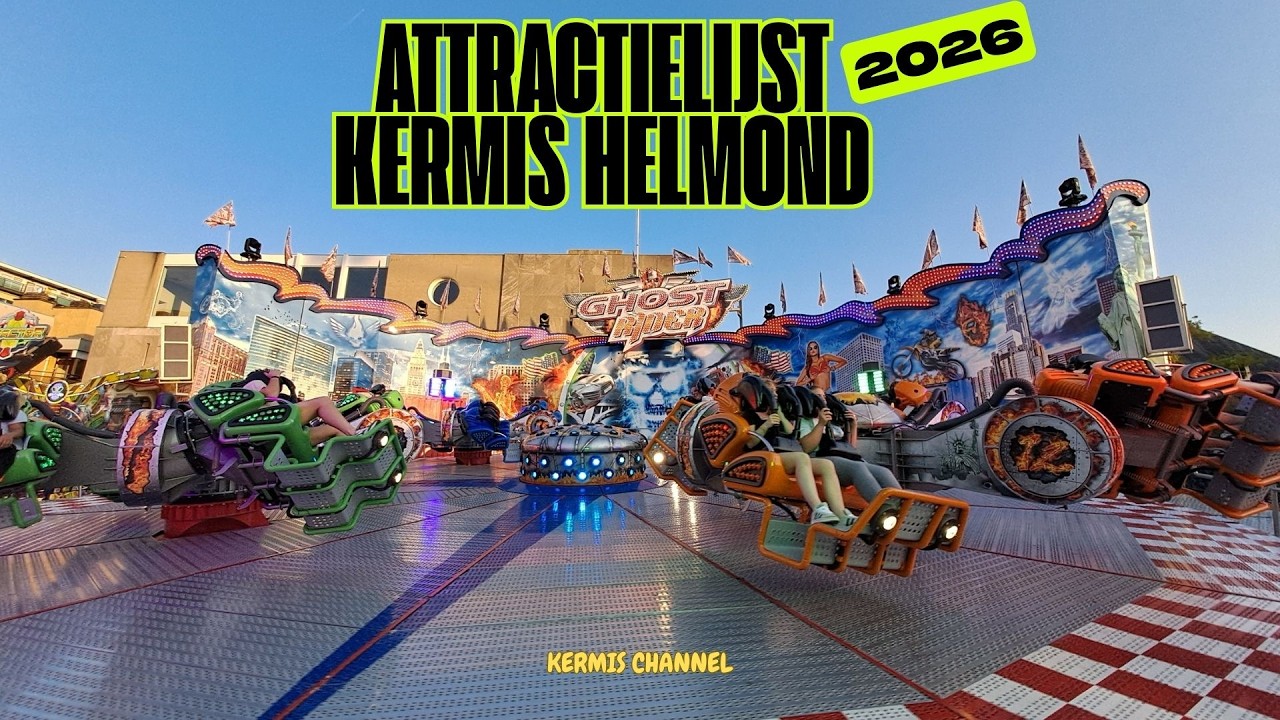 VOORJAARSKERMIS HELMOND 2026 | ATTRACTIELIJST