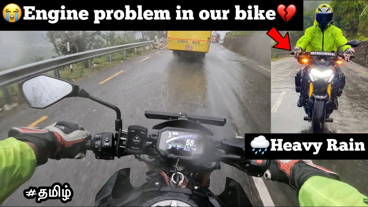 😭Engine problem in our superbike💔 on the way to nepal ladakh in 🌧heavy rain | Episode - 20| TTF🔥