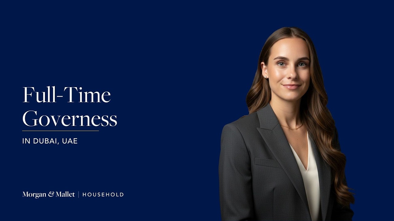 Full-Time Governess job in Dubai, UAE by: Morgan & Mallet