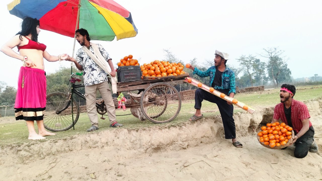 ORANGE CHOR || NONSTOP NEW FUNNY COMEDY VIDEO || Apna Fun Joke
