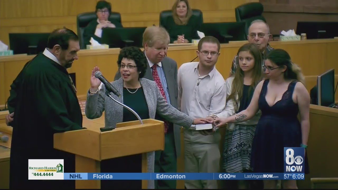 2 new women sworn into Nevada Supreme Court; majority of 7 member court is female