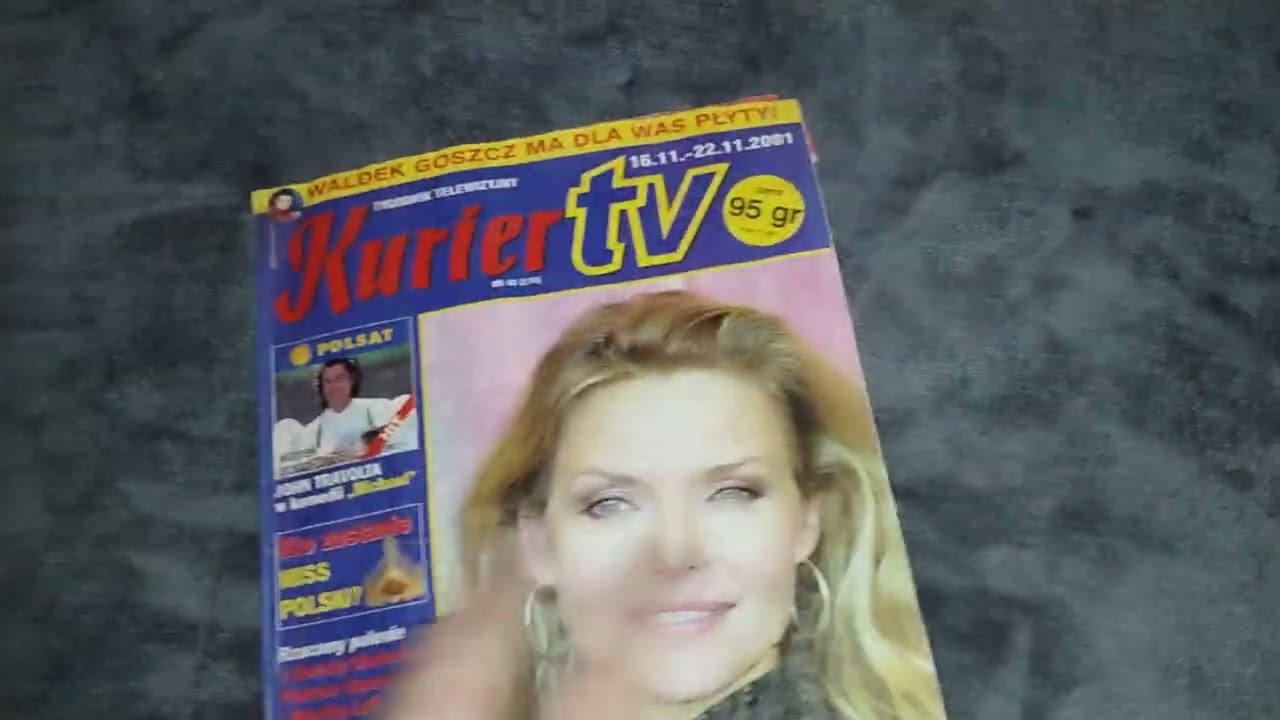 Unboxing paczki starych gazet telewizyjnych od @zaptor37 