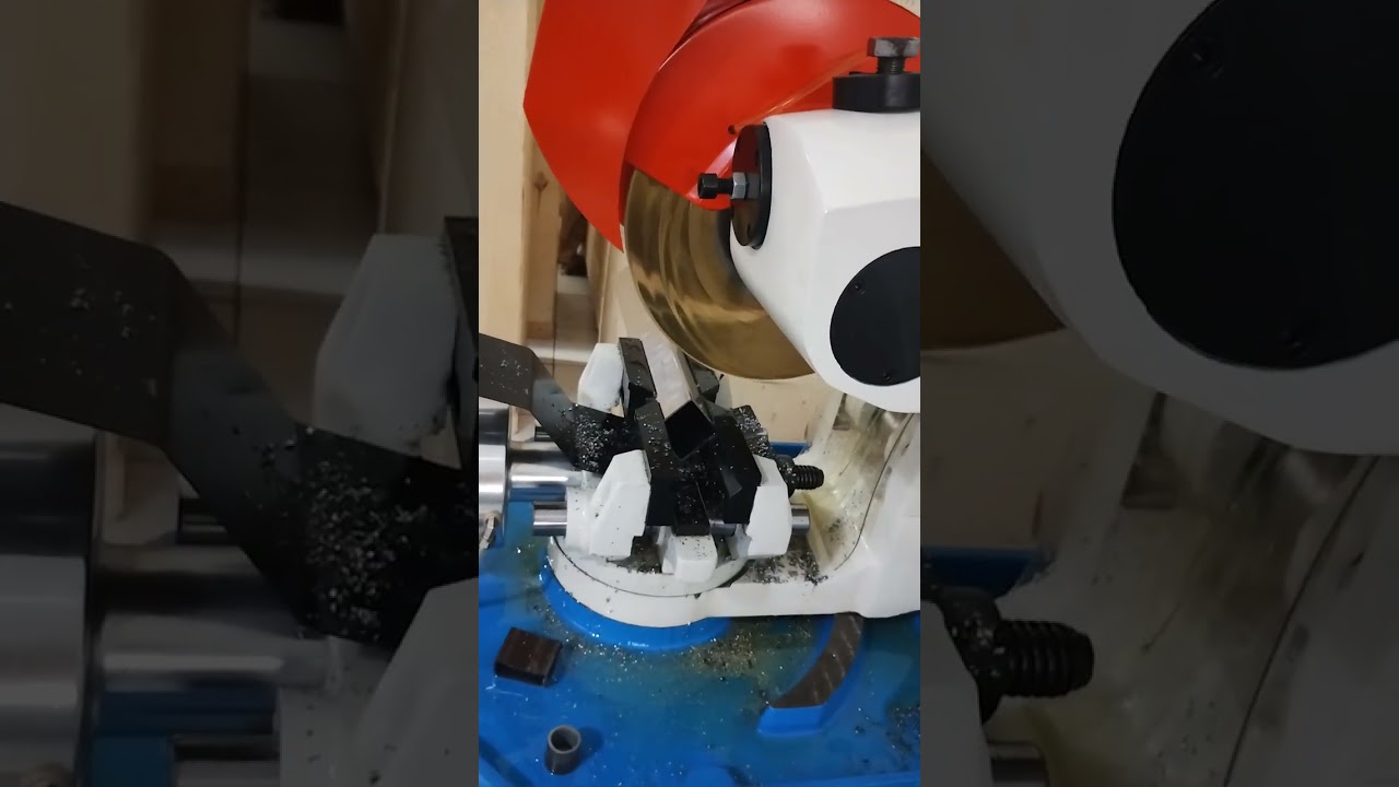 E cortando o inox, f&aacute;cil demais! Com seguran&ccedil;a e com disco reafiavel!