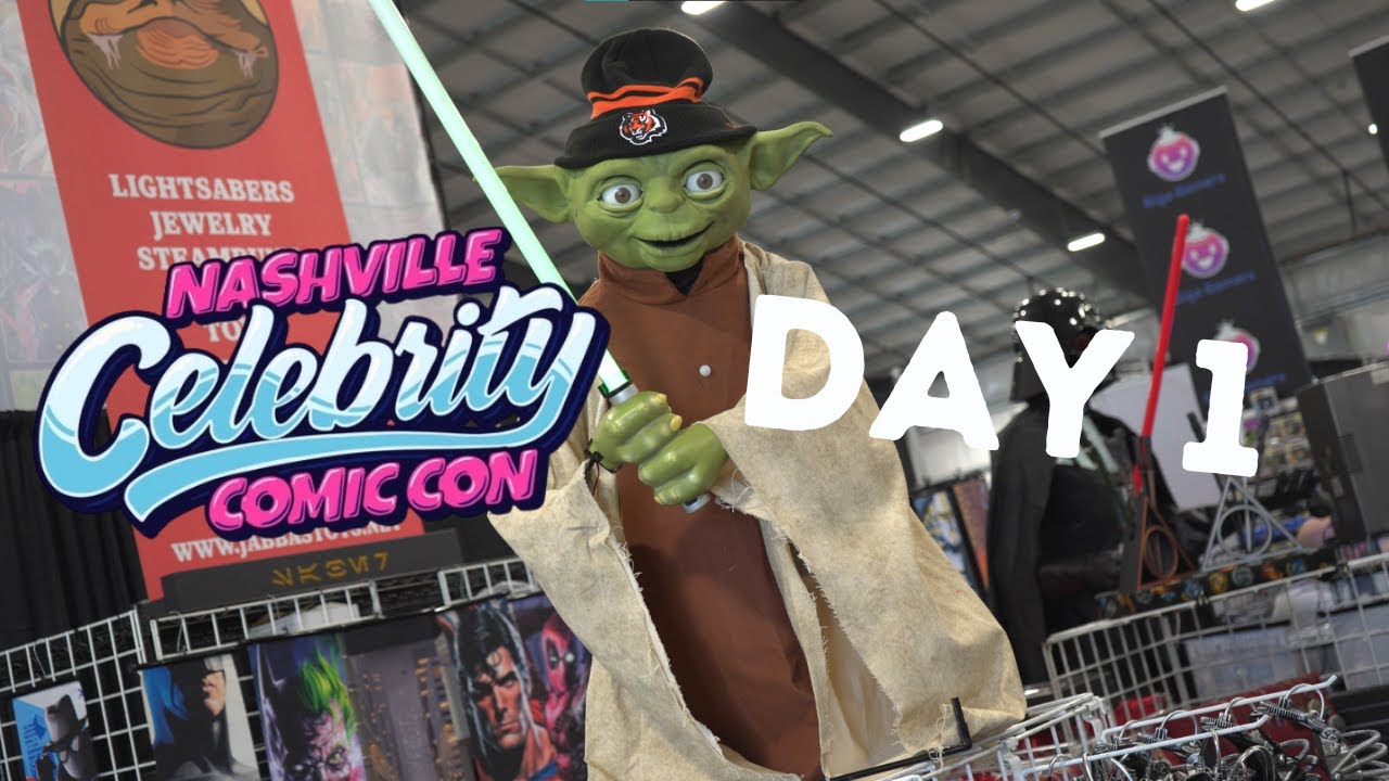 Nashville Celebrity Comic Con 2025 Day 1 | Exploring the Convention