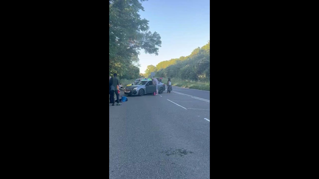 BEDFORD TRAIN CRASH VIDEO
