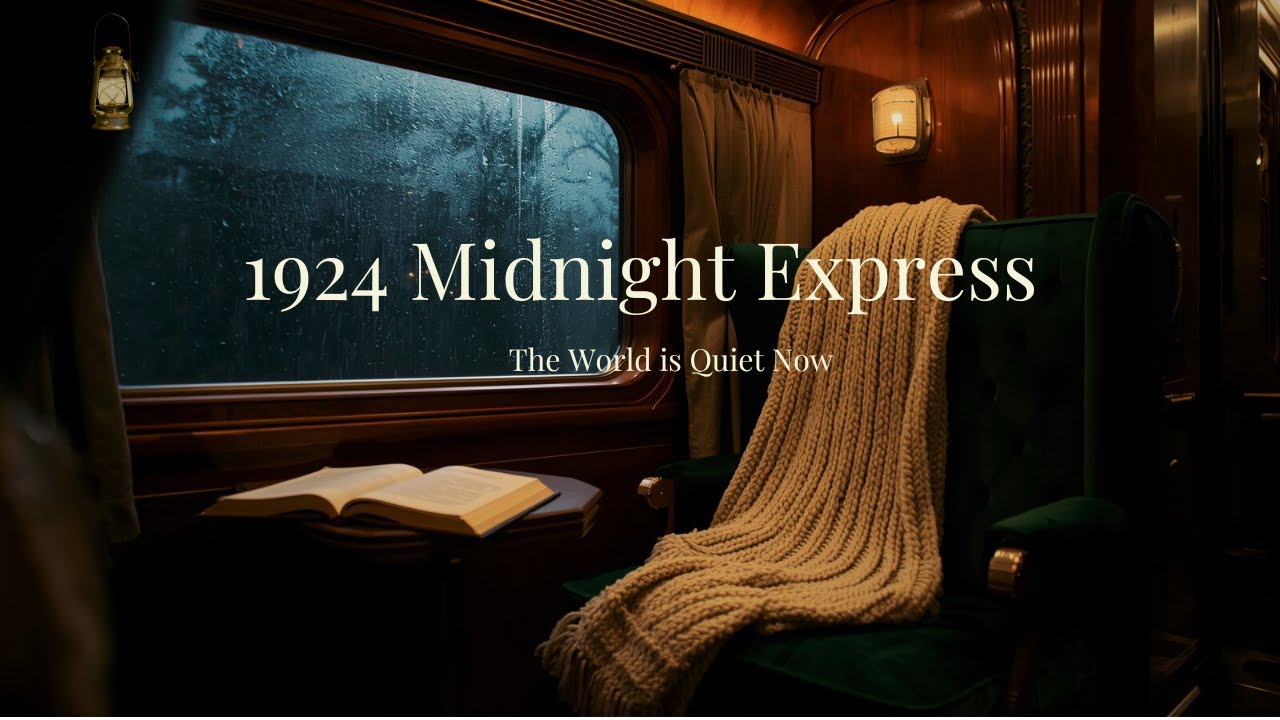 The 1924 Midnight Express 🚂 Cozy Historical Sleep Story (Deep Sleep Ambience)