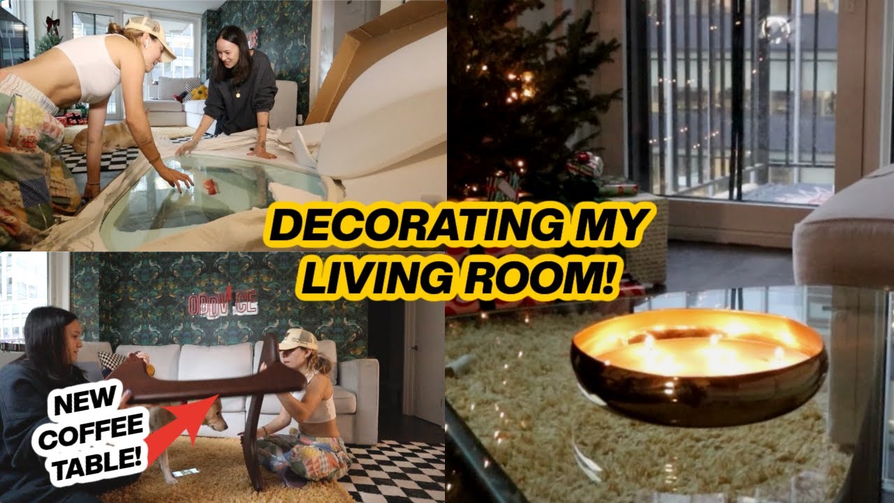 Моя гостиная наконец-то готова! | Vlogmas День 15