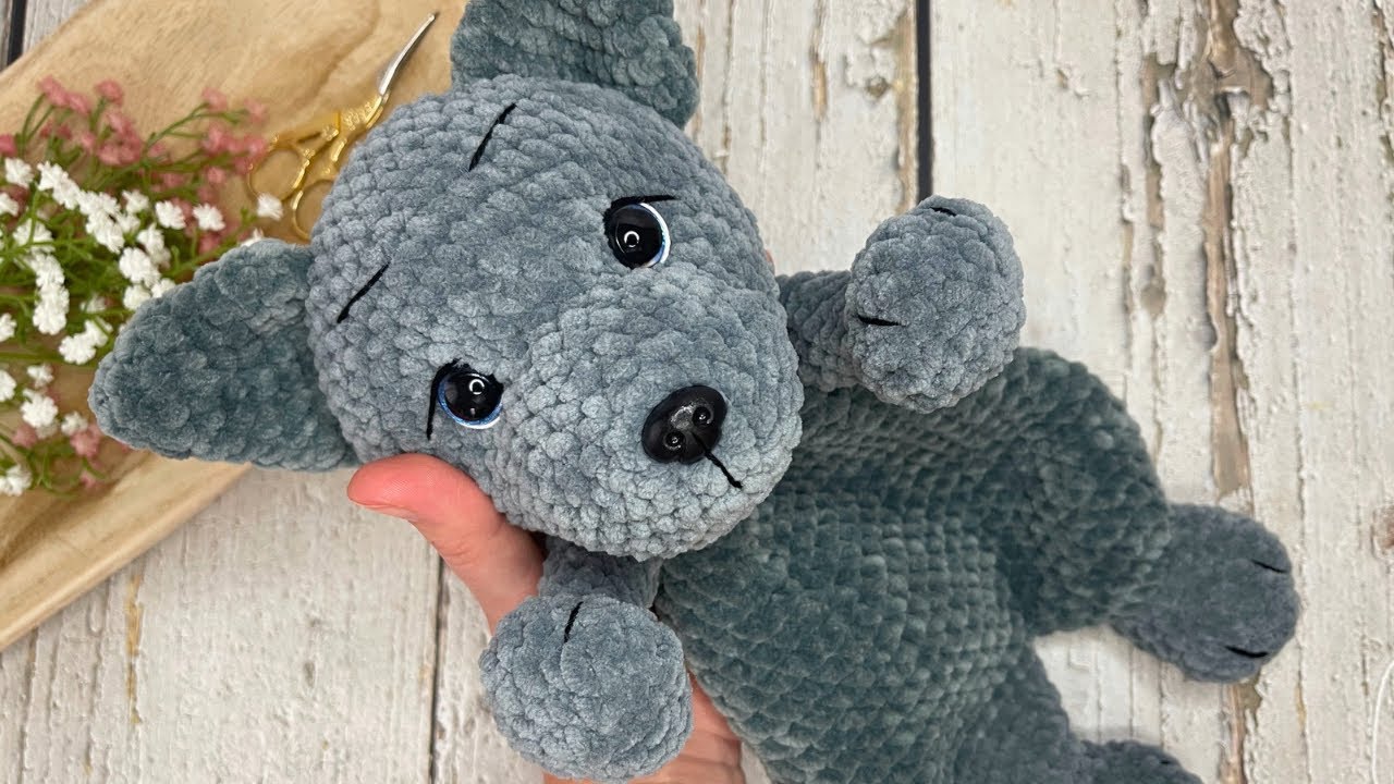 Crochet DOG lovey/puppy snuggler PATTERN/DIY for baby/FREE tutorial/Part 1