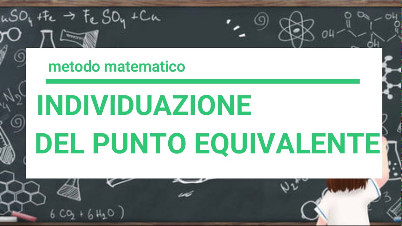 POTENZIOMETRIA 3 ELABORAZIONE DATI