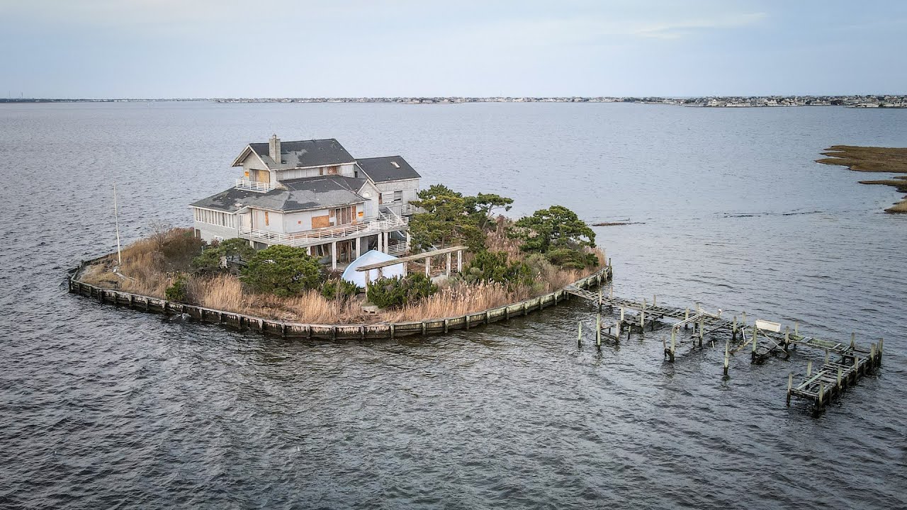 New Jersey's Abandoned Island House - Hankins Island