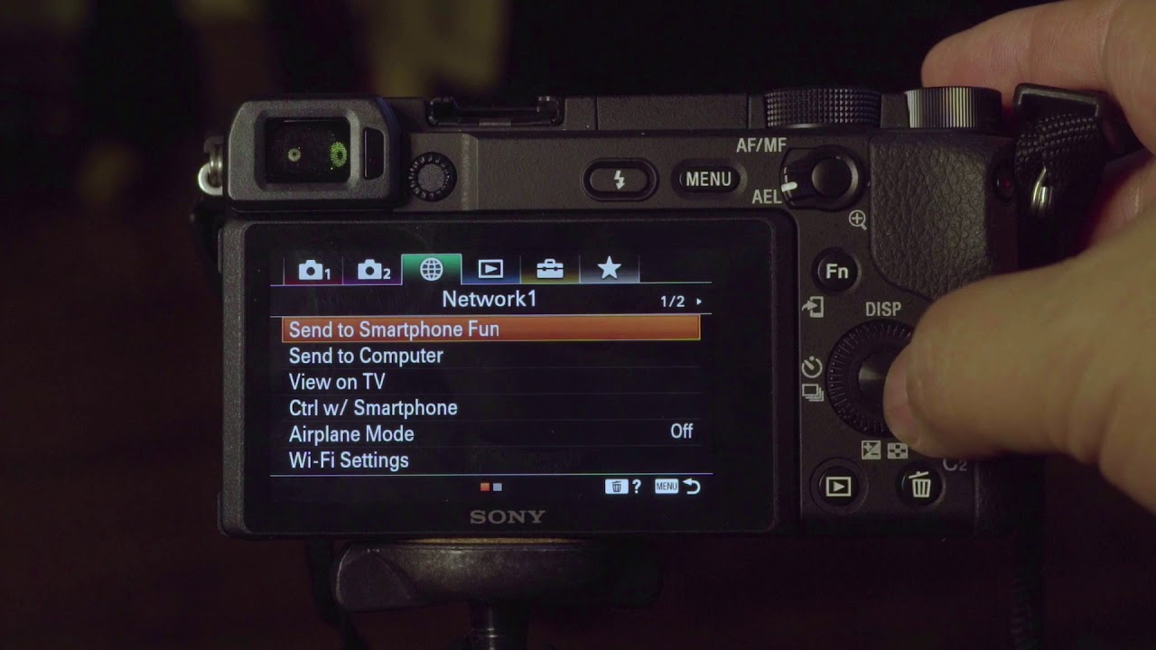 Как перенести изображения с Sony на смартфон