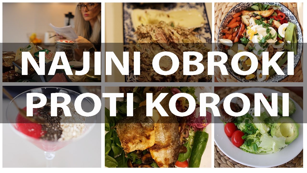 Zdrava hrana, ki si jo midva pripravljava proti koroni in je dobra za imunski sistem