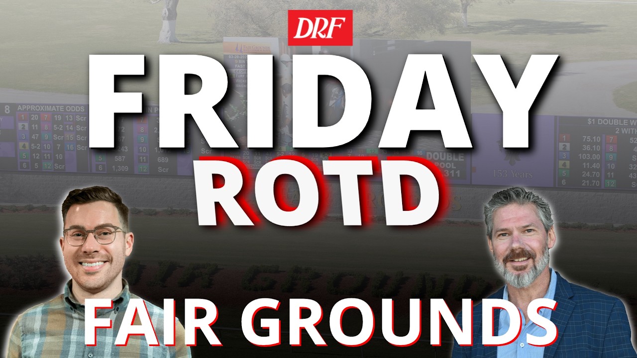 Анонс 8-й гонки на ипподроме Fair Grounds | DRF Friday ROTD | 20 марта 2026 г.